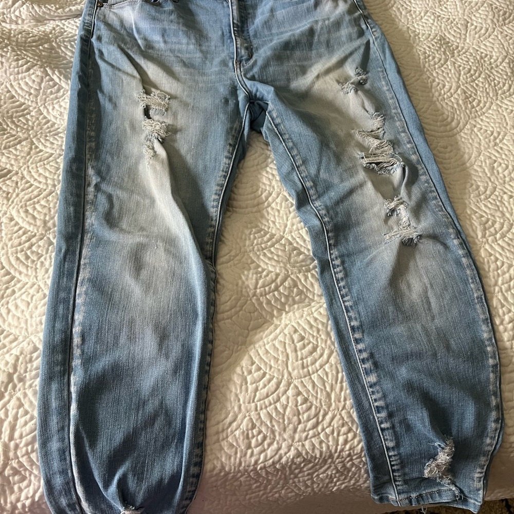 Kancan Distressed Blue Jeans